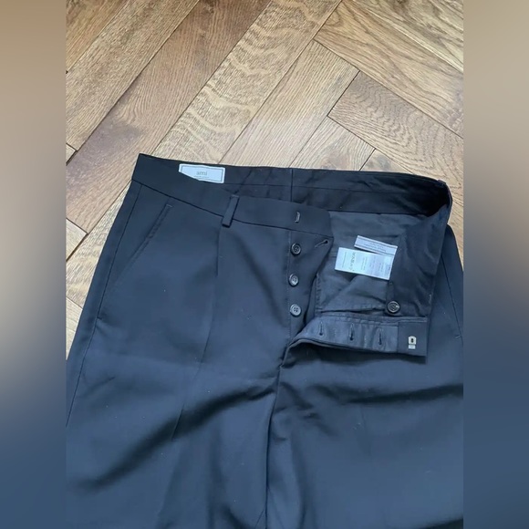 AMI Black Carrot Fit Pants 34 - Picture 4 of 8